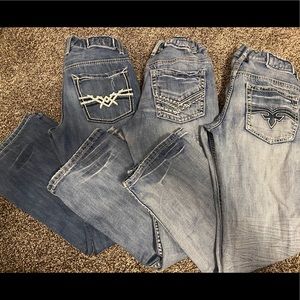 Bundle 3 pairs Helix size 12 boys jeans